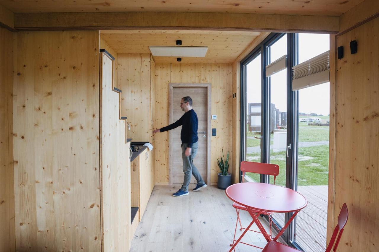Tiny House Nature 8 Innenlage - Green Tiny Village Harlesiel Carolinensiel Eksteriør bilde