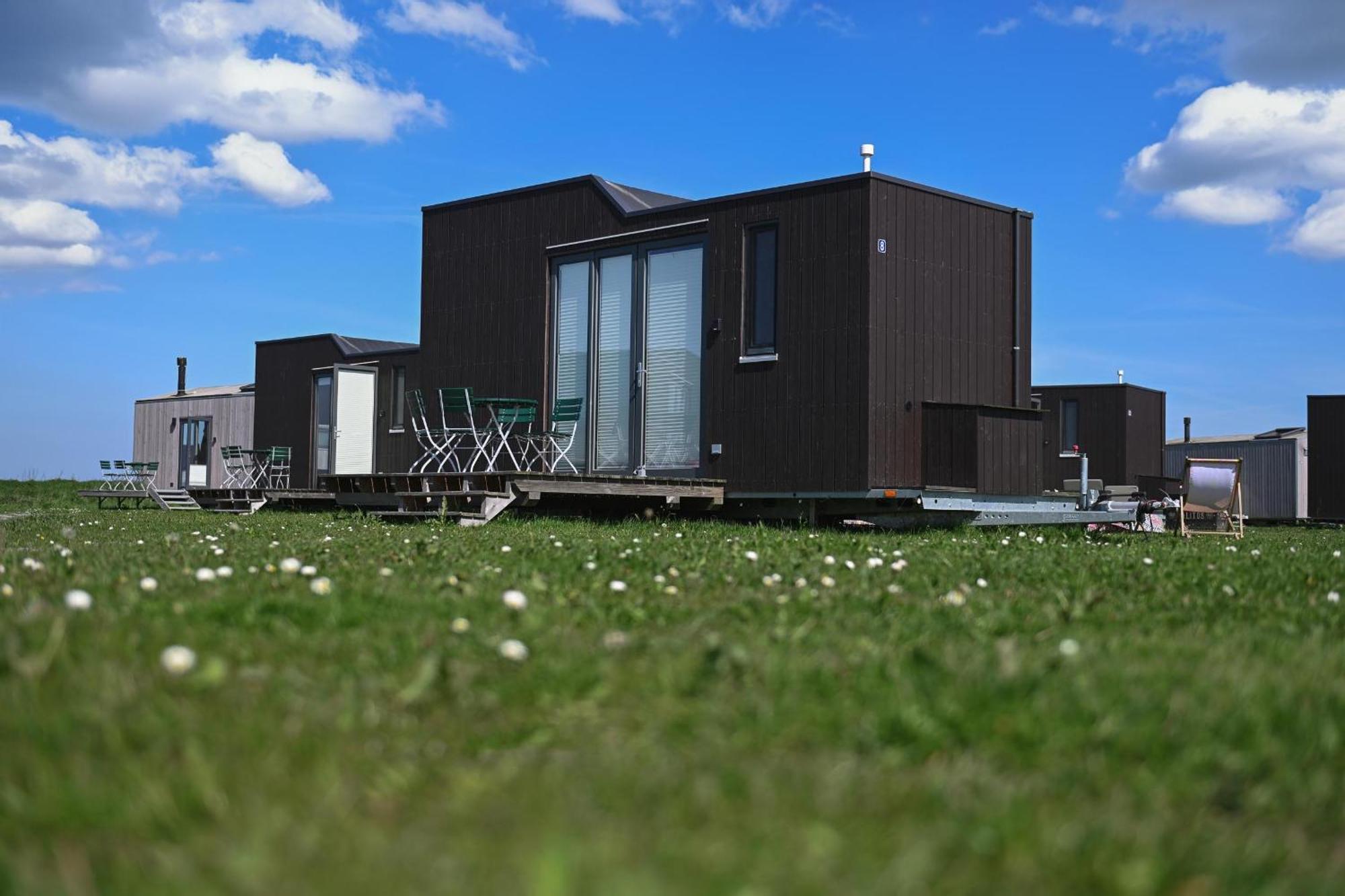 Tiny House Nature 8 Innenlage - Green Tiny Village Harlesiel Carolinensiel Eksteriør bilde